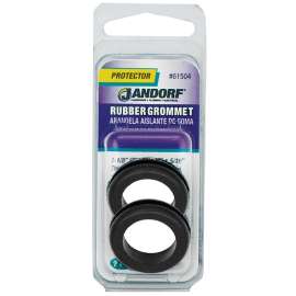 Jandorf 61504 Grommet, Rubber, Black, 5/16 in Thick Panel