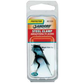 Jandorf 61536 Loom Clamp, Steel/Vinyl, Black