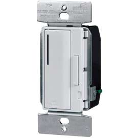 Eaton Wiring Devices ARD-C1-K-L Accessory Dimmer, 1 -Pole, 120 V, 60 Hz, Almond/Ivory/White