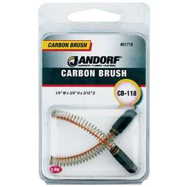 Jandorf 61719 Carbon Brush, 2-Piece