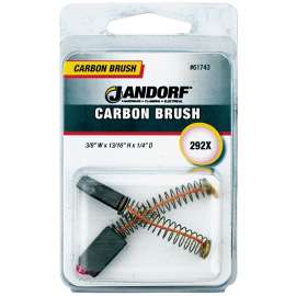 Jandorf 61743 Carbon Brush, 2-Piece