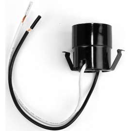 Jandorf 60539 Lamp Socket, 250 V, 660 W, Phenolic Housing Material, Black