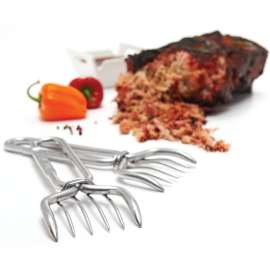 Broil King 64070 Pork Claw, Stainless Steel, Silver