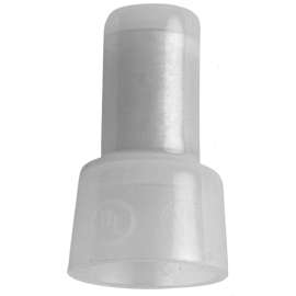 Jandorf 60861 Connector, 16 to 14 AWG Wire, Nylon Insulation, Copper Contact, Clear