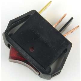 Jandorf 61038 Rocker Switch, 10 A, 30 V, SPST, Tab Terminal