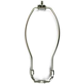 Jandorf 60124 Lamp Harp, 8 in L, Brushed Pewter Fixture