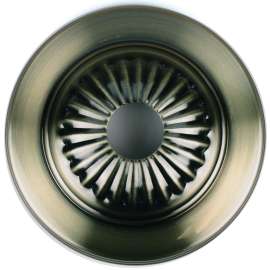 Jandorf 60212 Ceiling Canopy, Antique Brass, For: Outlet Box and Hang Ceiling Fixture