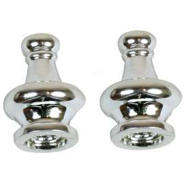 Jandorf 60103 Pyramid Finial, Nickel