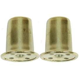 Jandorf 60109 Finial, Top Hat, Brass