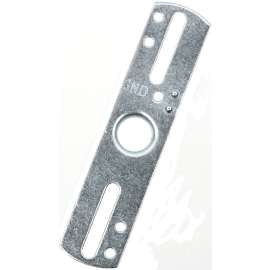 Jandorf 60208 Flat Crossbar, Zinc