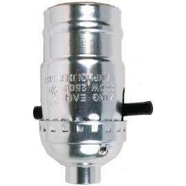 Jandorf 60401 Lamp Socket, 250 V, 660 W, Nickel Housing Material