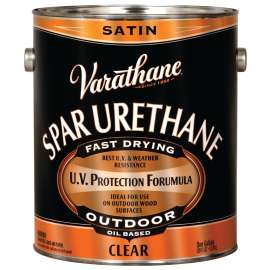 VARATHANE 9332 Ultimate Spar Urethane Paint, Liquid, Clear, 1 gal, Can