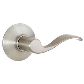 Schlage Accent Series F170VACC619RH Dummy Lever, Zinc, Satin Nickel