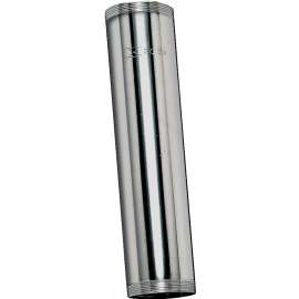 Plumb Pak PPC11CP Drain Tube, 1-1/2 in, 6 in L, Threaded, Brass, Chrome