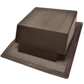 Master Flow IR65BR Roof Louver, Resin, Brown