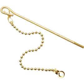Plumb Pak PP835-11 Flapper Lift Chain, 4-1/2 in L, Brass