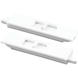 Prime-Line F 2734 Tilt Latch, Plastic, White