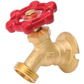 B & K 108-004HN Sillcock Valve, 3/4 x 3/4 in Connection, FPT x Male Hose, 125 psi Pressure, Brass Body