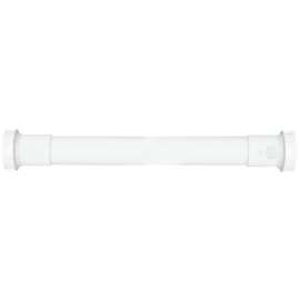 Plumb Pak PP41-16W Pipe Extension Tube, 1-1/2 in, 16 in L, Slip-Joint, Plastic, White