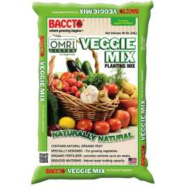 BACCTO 1840 Veggie Mix, Solid, Dark Brown/Light Brown, 40 qt Bag
