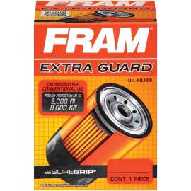 FRAM PH3593A Oil Filter, 20 x 1.5 mm Connection, Threaded, Cellulose, Synthetic Glass Filter Media