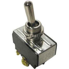 GB GSW-10 Toggle Switch, 125/250 V, SPST, Screw Terminal
