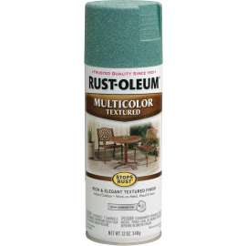 RUST-OLEUM STOPS RUST 239119 Textured Spray Sea Green, Solvent-Like, Sea Green, 12 oz, Aerosol Can