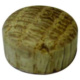 SGA RH-12-OW Round Oak Plug, Wood, 1/2 in Dia