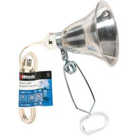 CCI 510160 Clamp Lamp, 125 V, White