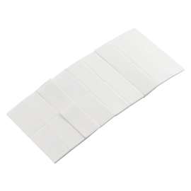 Onward 4532R Adhesive Pad, 1 in L, 1/2 in W, Polymer Backing, White