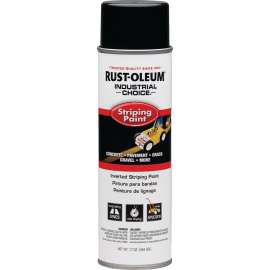 Industrial Choice 1677838 Inverted Marking Spray Paint, Flat/Matte, Black, 18 oz, Can