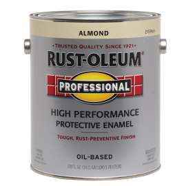 RUST-OLEUM PROFESSIONAL 215966 Protective Enamel, Gloss, Almond, 1 gal Can