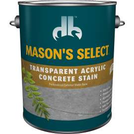 Duckback MASON'S SELECT 6000 Series DB0060804-16 Concrete Stain, Satin, Terracotta, Liquid, 1 gal