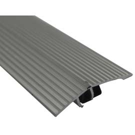 M-D Cinch MD31282 Reducer, 3 ft L, 1-7/8 in W, Metal, Satin Silver