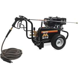 Mi-T-M JCW JCW-3504-2MHB Pressure Washer, Gasoline, Honda GX390 OHV Engine, 389 cc Engine Displacement, AR Pump
