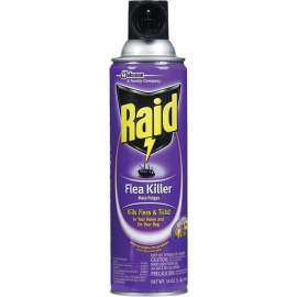 RAID 51656 Flea Killer, Liquid, Spray Application, 16 oz