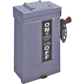 GE Industrial Solutions TG3221R Safety Switch, 2 -Pole, 30 A, 240 V