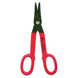 Crescent Wiss V19N Tinner Snip, Steel Blade, Red Handle, 13 in OAL