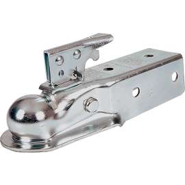 REESE TOWPOWER Fas-Lok 74042 Trailer Coupler, 3500 lb Towing, 2 in Trailer Ball, Steel