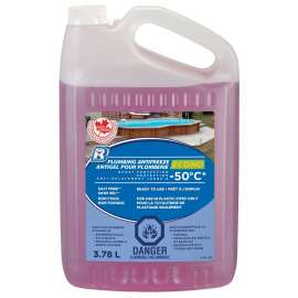 Recochem 15-334 Plumbing Anti-Freeze, 3.78 L, Clear Pink