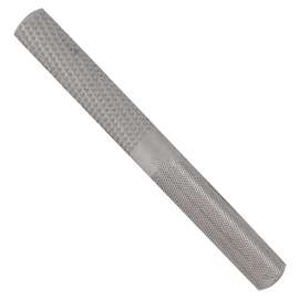 Vulcan JL-RS-8-4 Rasp Shoe, Half Circle Profile, 4-Way Pattern, 7-3/4 in L Blade, 7/8 in W Blade