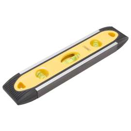 Vulcan TM-15 Torpedo Level, 9 in L, 3-Vial, 2-Hang Hole, Magnetic, Plastic