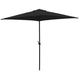 Seasonal Trends UMQ65BKOBD-06 Umbrella, 2.37m/93.3 in H, 6.5 ft W Canopy, 6.5 ft L Canopy, Square Canopy