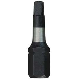 Milwaukee 48-32-4417 Insert Bit, #8, 3/16 in Drive, Slotted Drive, 1/4 in Shank, Hex Shank, 1 in L, Steel