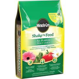 Miracle-Gro 2670304 All-Purpose Plant Food, 8 lb Bag, Granular, 12-4-8 N-P-K Ratio