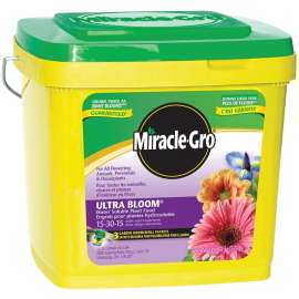 Miracle-Gro 2756310 Plant Food, 3.3 lb Pail, Powder, 15-30-15 N-P-K Ratio