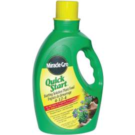 Miracle-Gro 1105561 Plant Food, 1.42 L Bottle, Liquid, 4-12-4 N-P-K Ratio
