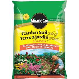 Miracle-Gro 72229430 Garden Soil, 28.3 L Bag