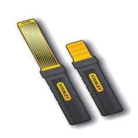 Stanley STHT16144 2-Sided Sharpening Stone, 400, 600 Grit, Coarse, Fine, Diamond Abrasive