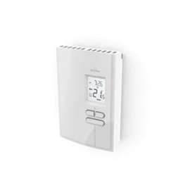 Honeywell TH303/U Programmable Thermostat, 120/240 VAC, 1 deg F Differential, 41 to 85 deg F Control, White